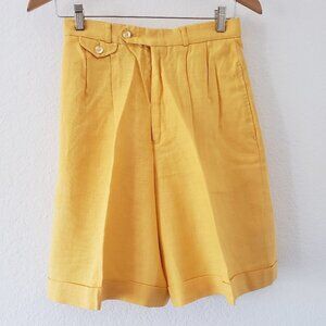 Vintage Linen Blend Charter Club Shorts - Size 8
